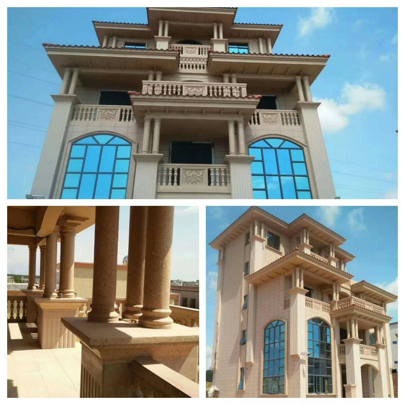 鄉村自建房為什么都喜歡用多彩仿石漆